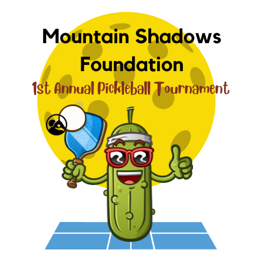 Pickleball Tournament Logo with Pickle Transparent